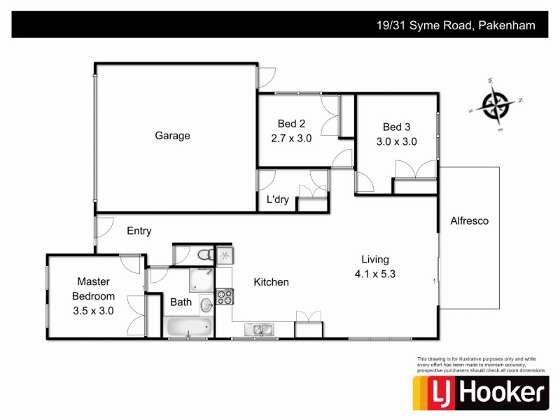 19/31 Syme Road, Pakenham VIC 3810 Floorplan
