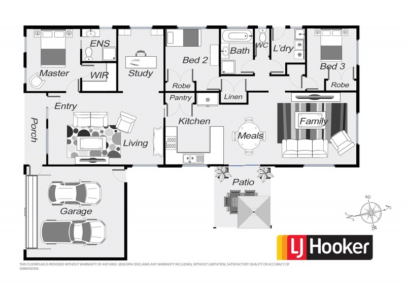11 Wonboyn Close, Pakenham VIC 3810 Floorplan