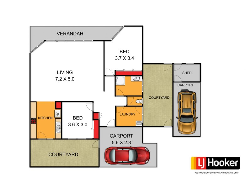 Unit 2/1 Windjammer Court, Paynesville VIC 3880 Floorplan