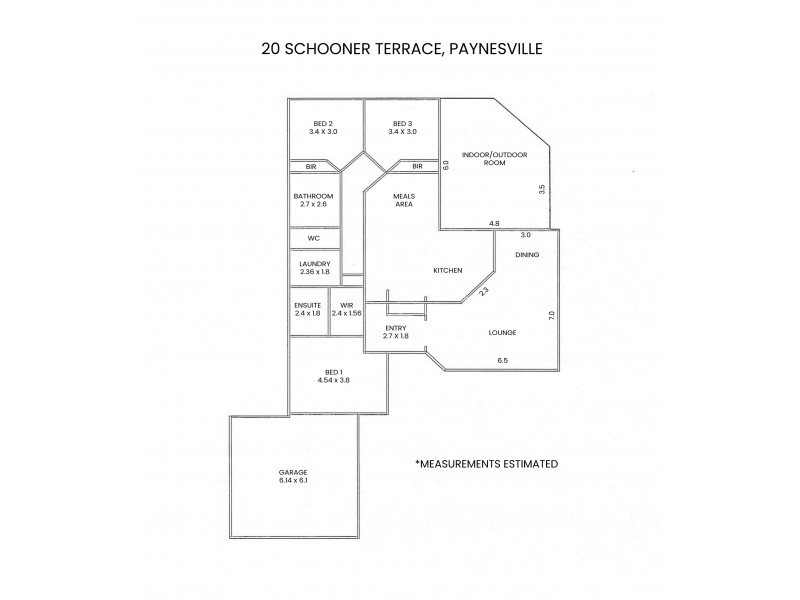 20 Schooner Terrace, Paynesville VIC 3880 Floorplan