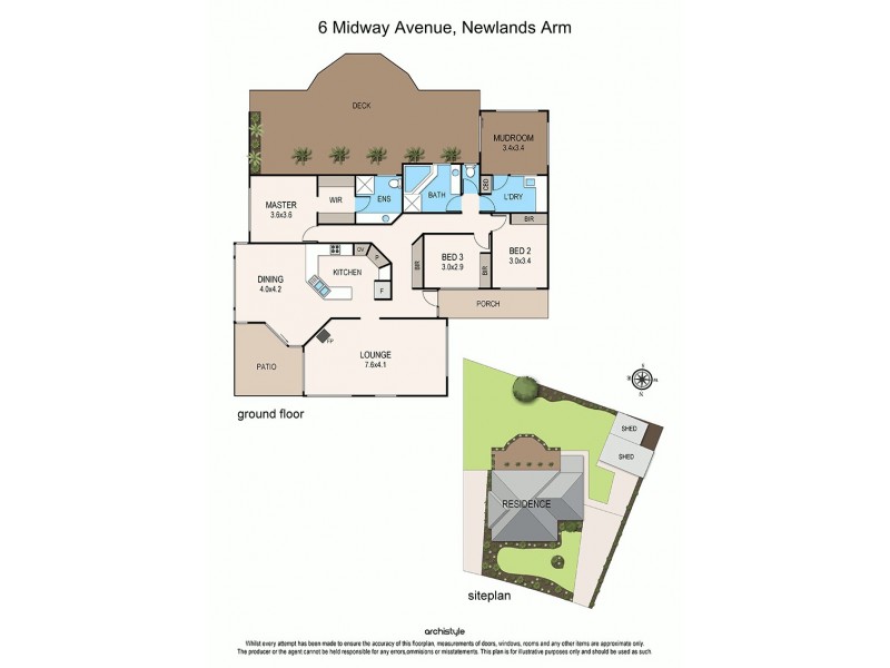 6 Midway Avenue, Newlands Arm VIC 3875 Floorplan
