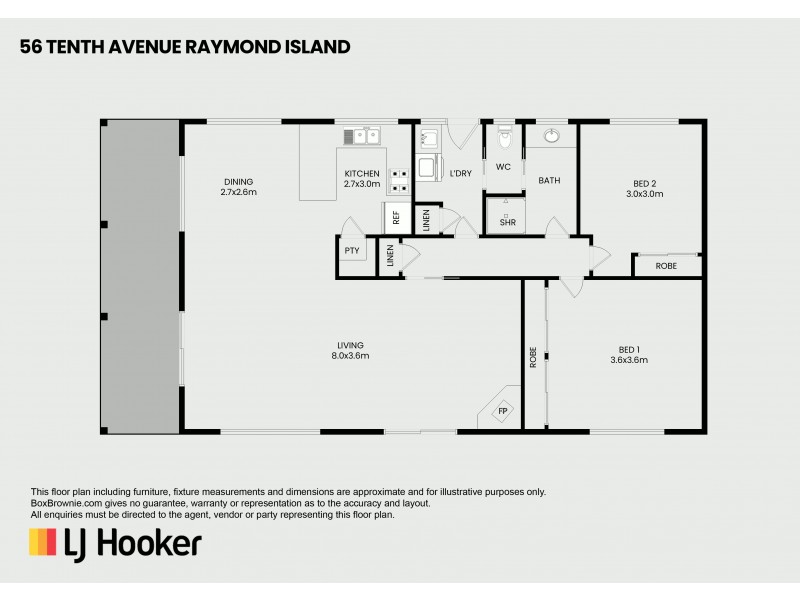 56 Tenth Avenue, Raymond Island VIC 3880 Floorplan