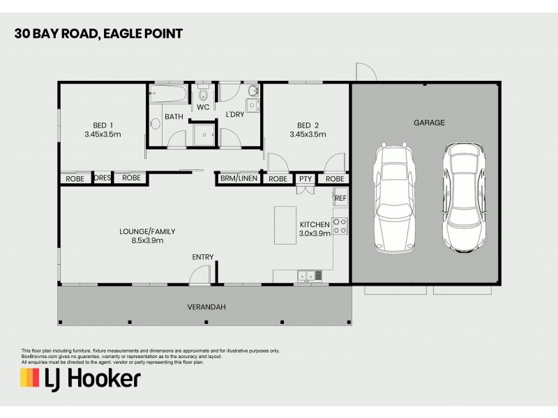 30 Bay Road, Eagle Point VIC 3878 Floorplan