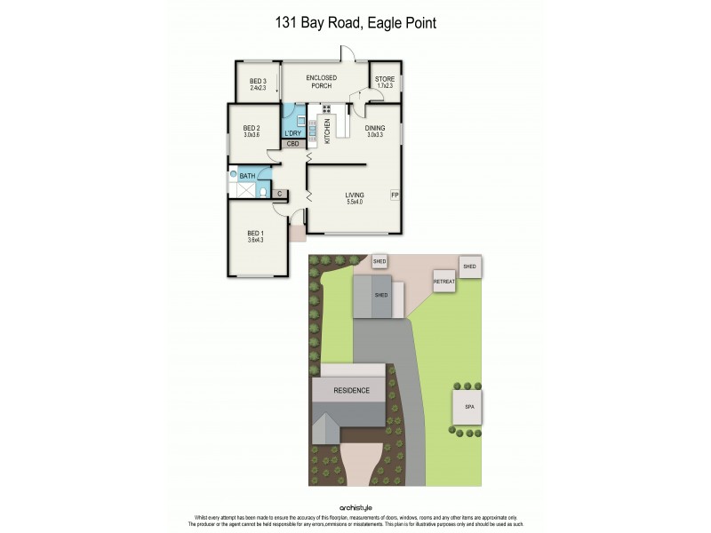 131-133 Bay Road, Eagle Point VIC 3878 Floorplan