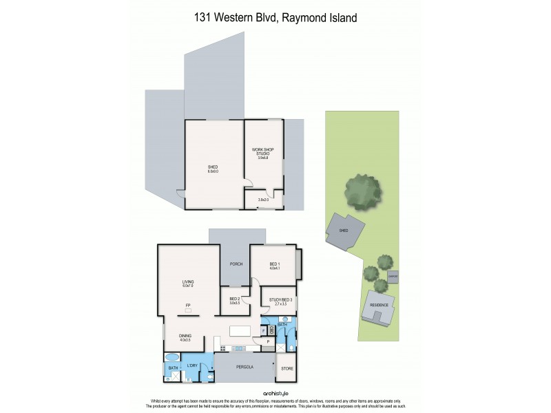 131 Western Boulevard, Raymond Island VIC 3880 Floorplan
