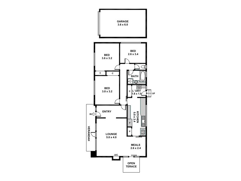 6 Boston Avenue, Seaford VIC 3198 Floorplan