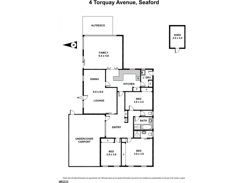 4 Torquay Avenue, Seaford VIC 3198 Floorplan