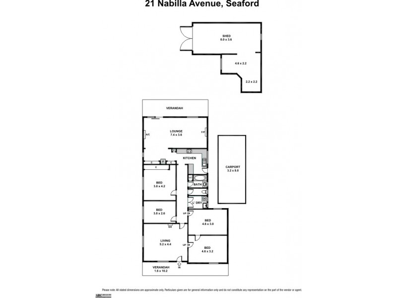 21 Nabilla Avenue, Seaford VIC 3198 Floorplan