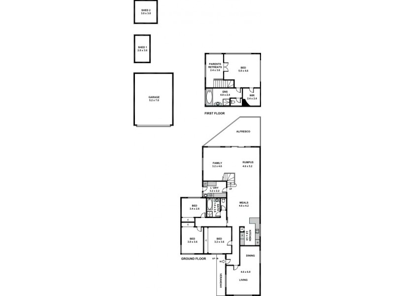 1 Molesworth Street, Seaford VIC 3198 Floorplan