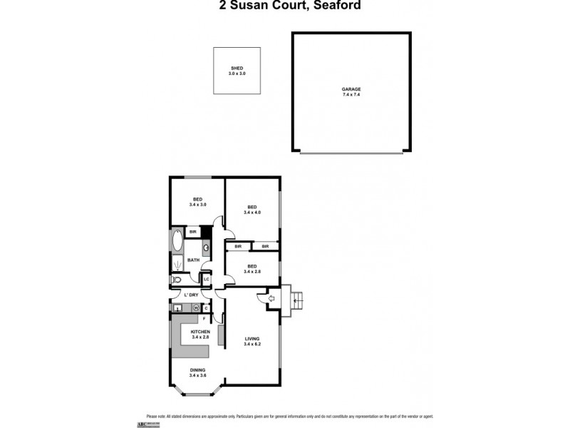 2 Susan Court, Seaford VIC 3198 Floorplan