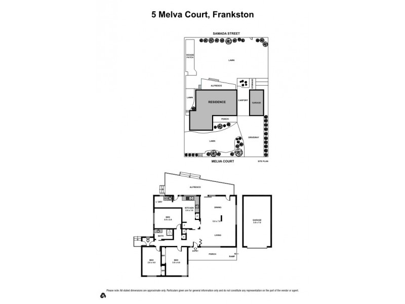 5 Melva Court, Frankston VIC 3199 Floorplan