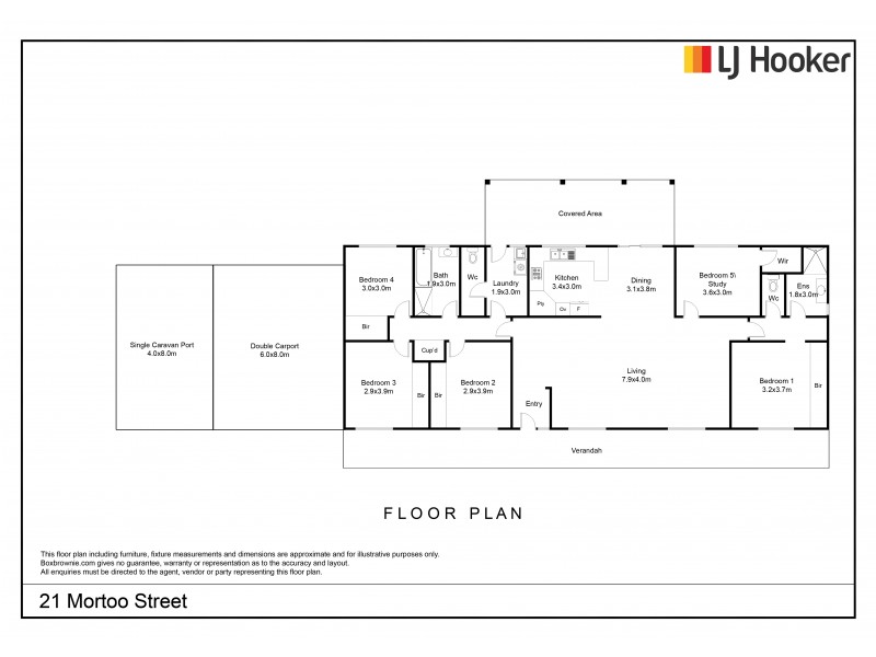 21 Mortoo Street, Swan Hill VIC 3585 Floorplan