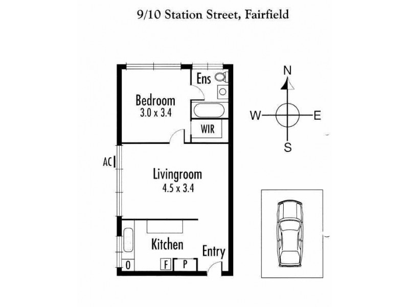 9/10 Station Street, Fairfield VIC 3078