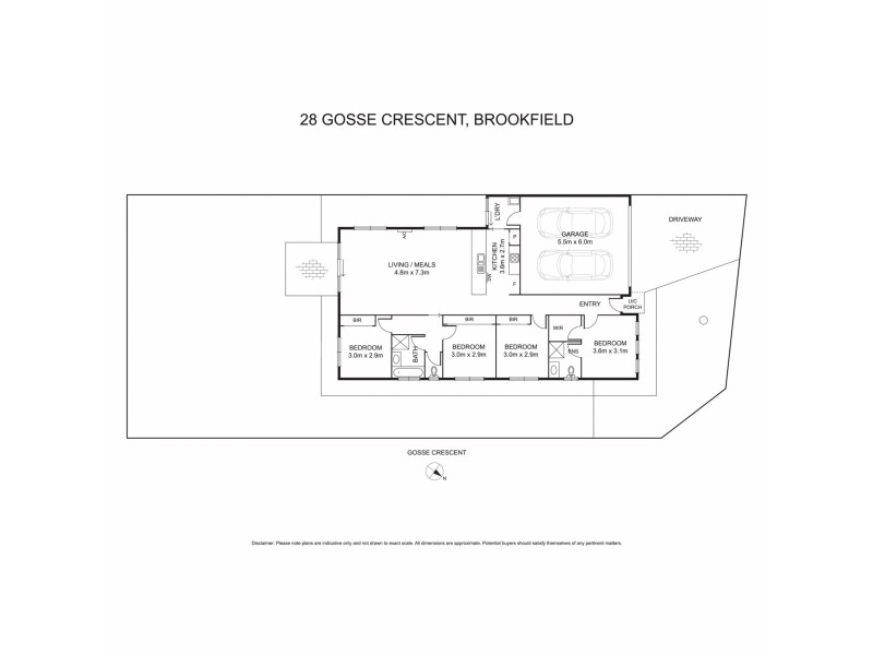 28 Gosse Crescent, Brookfield VIC 3338 Floorplan