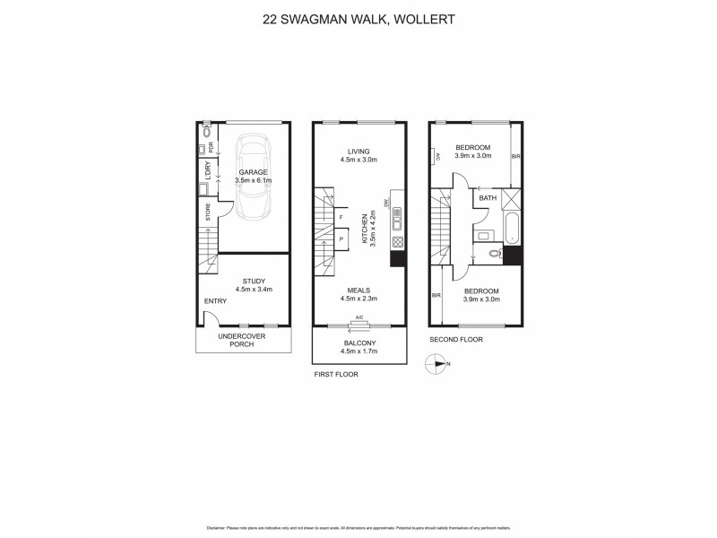 22 Swagman Walk, Wollert VIC 3750 Floorplan
