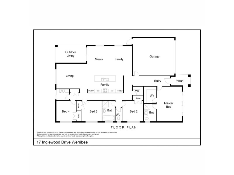 17 Inglewood Drive, Werribee VIC 3030 Floorplan