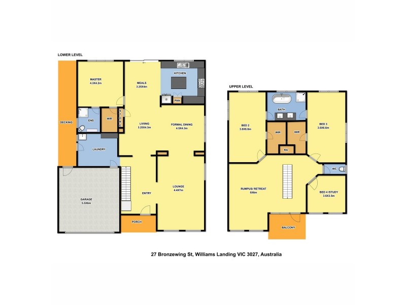27 Bronzewing Street, Williams Landing VIC 3027 Floorplan