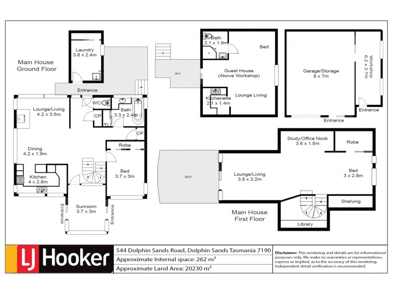 544 Dolphin Sands Road, Dolphin Sands TAS 7190 Floorplan