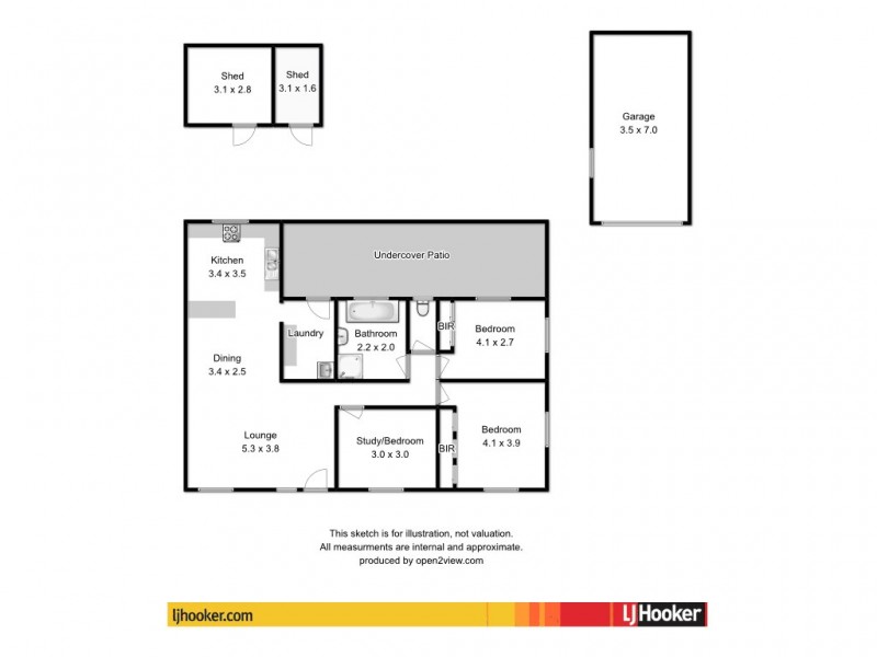 2 Sunrise Drive, Bicheno TAS 7215 Floorplan