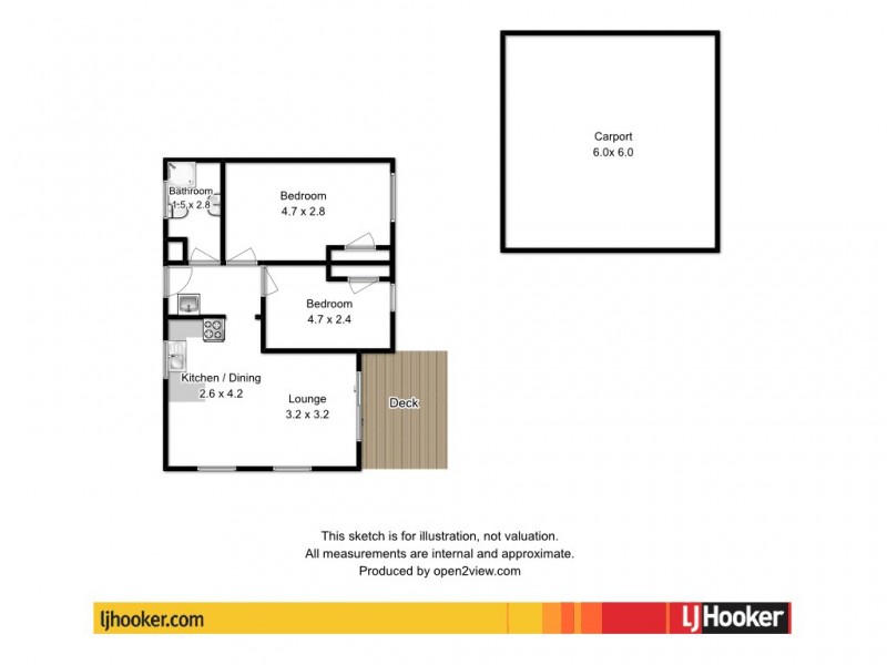 2/25 Douglas Street, Bicheno TAS 7215 Floorplan