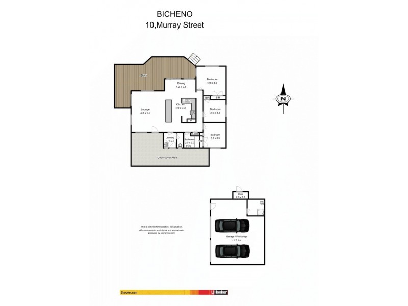10 Murray Street, Bicheno TAS 7215 Floorplan