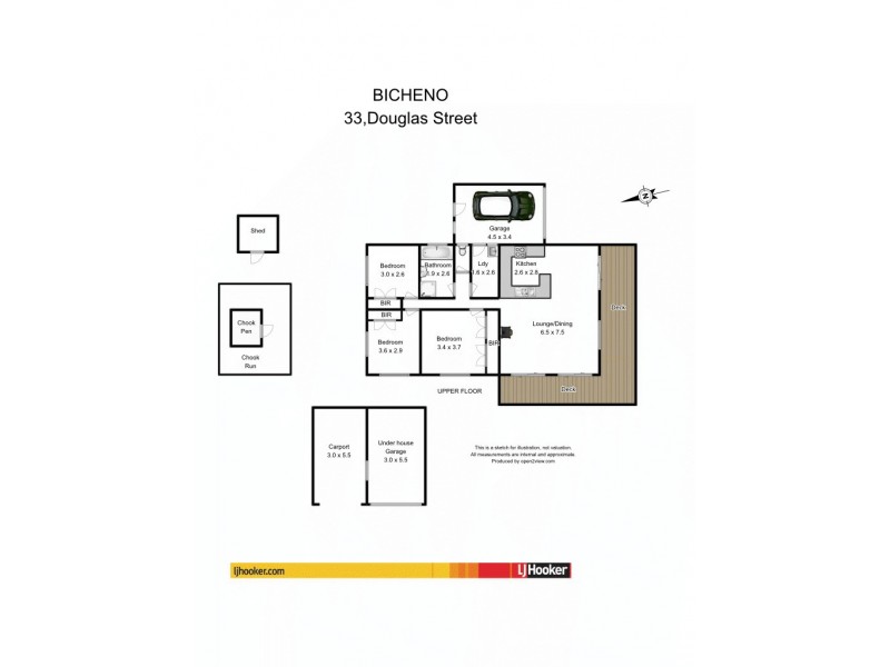 33 Douglas Street, Bicheno TAS 7215 Floorplan