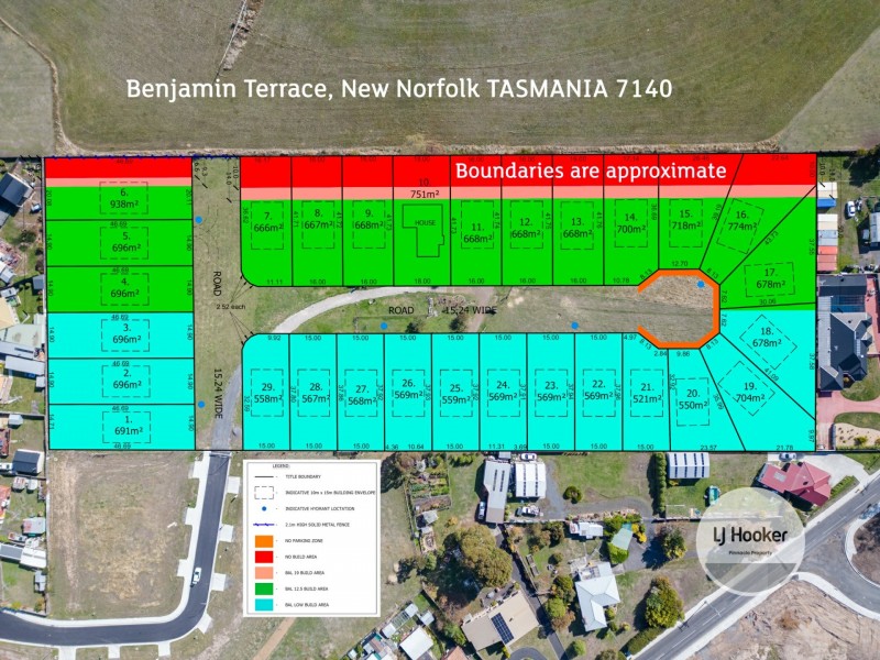 Lots 1-29 94 Benjamin Terrace, New Norfolk TAS 7140