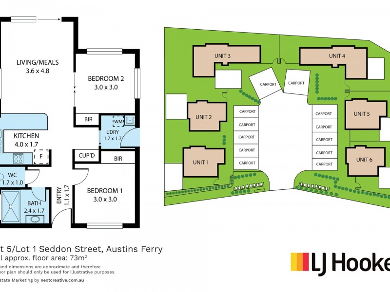1-6/75 Seddon Street, Austins Ferry TAS 7011