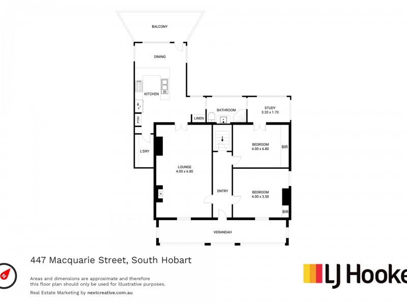 1/447 Macquarie Street, South Hobart TAS 7004