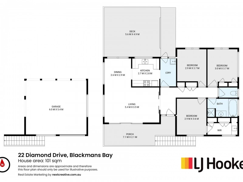 22 Diamond Drive, Blackmans Bay TAS 7052