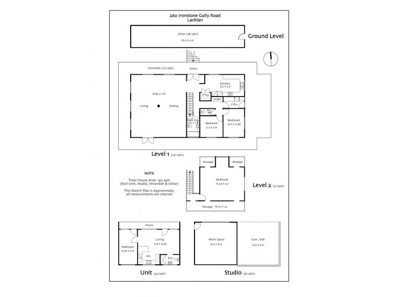 260 Ironstone Gully Road, Lachlan TAS 7140 Floorplan