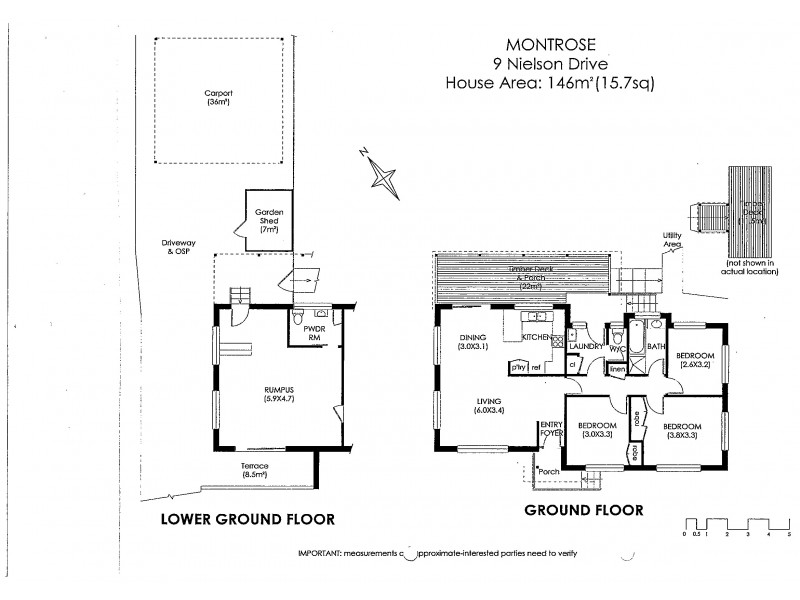 9 Nielson Drive, Montrose TAS 7010 Floorplan