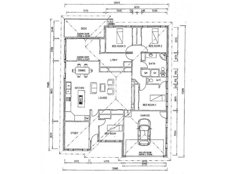 43 Blackstone Drive, Old Beach TAS 7017 Floorplan