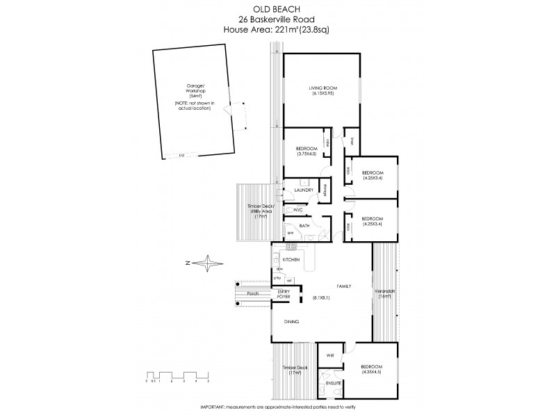 26 Baskerville Road, Old Beach TAS 7017 Floorplan