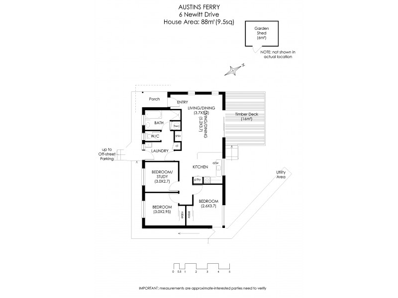 6 Newitt Drive, Austins Ferry TAS 7011 Floorplan
