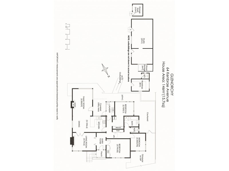 64 Kenbrae Avenue, Glenorchy TAS 7010 Floorplan