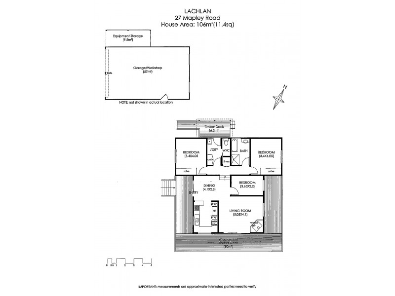 27 Mapley Road, Lachlan TAS 7140 Floorplan
