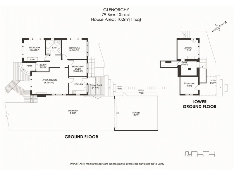 79 Brent Street, Glenorchy TAS 7010 Floorplan