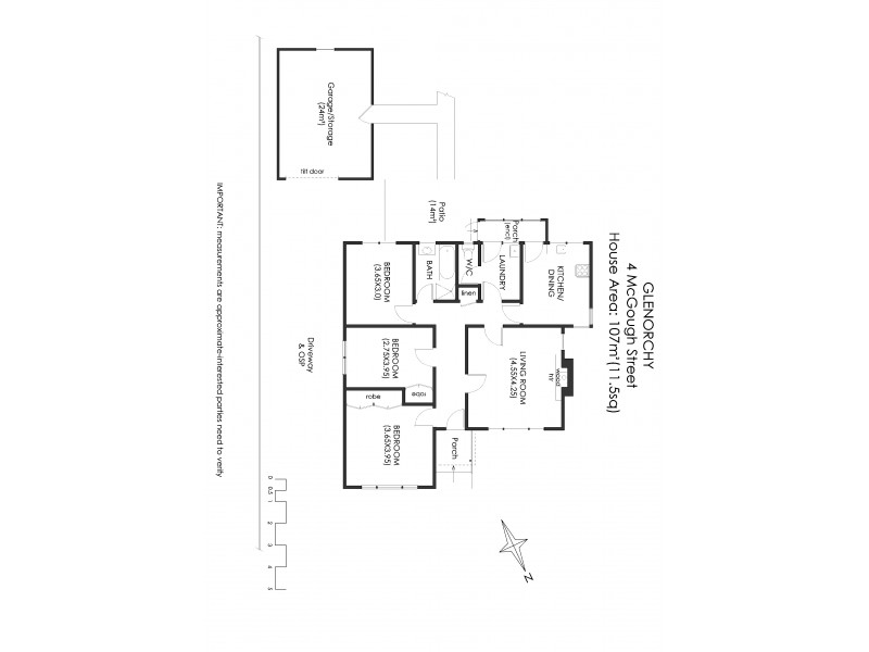 4 Mcgough Street, Glenorchy TAS 7010 Floorplan
