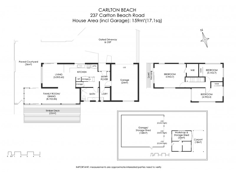237 Carlton Beach Road, Carlton TAS 7173 Floorplan