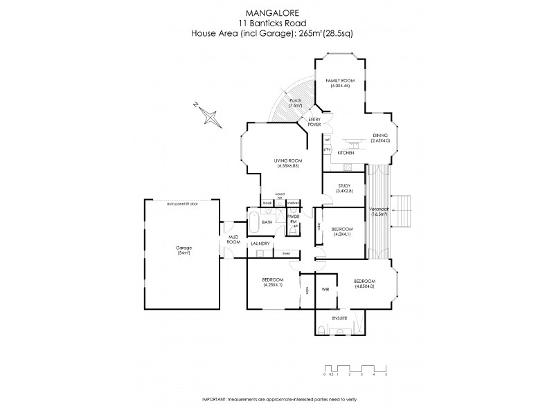 11 Banticks Road, Mangalore TAS 7030 Floorplan