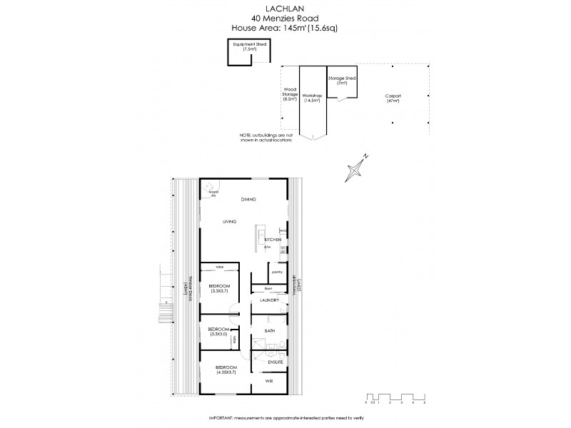 40 Menzies Road, Lachlan TAS 7140 Floorplan