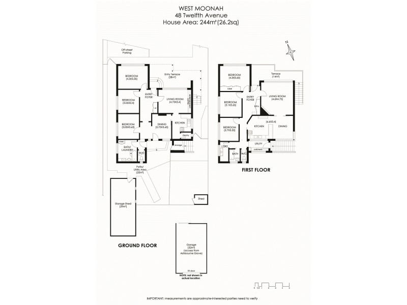 48 Twelfth Avenue, West Moonah TAS 7009 Floorplan