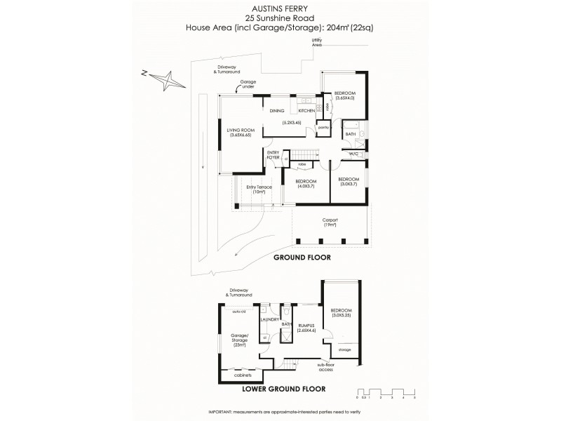 25 Sunshine Road, Austins Ferry TAS 7011 Floorplan