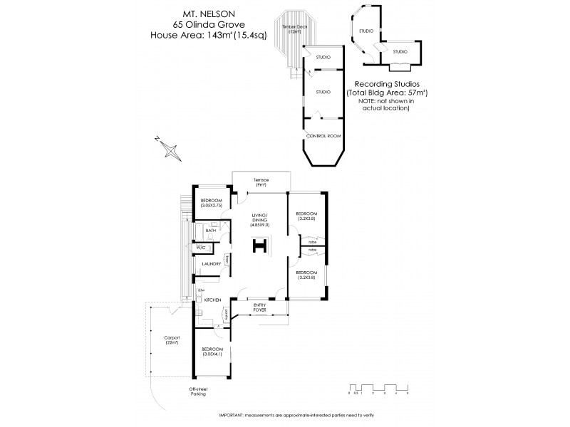 65 Olinda Grove, Mount Nelson TAS 7007 Floorplan