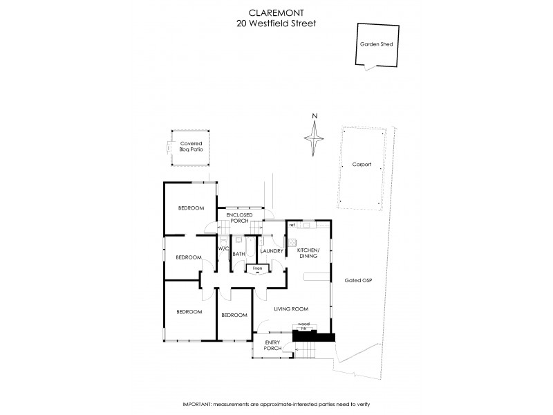 20 Westfield Street, Claremont TAS 7011 Floorplan