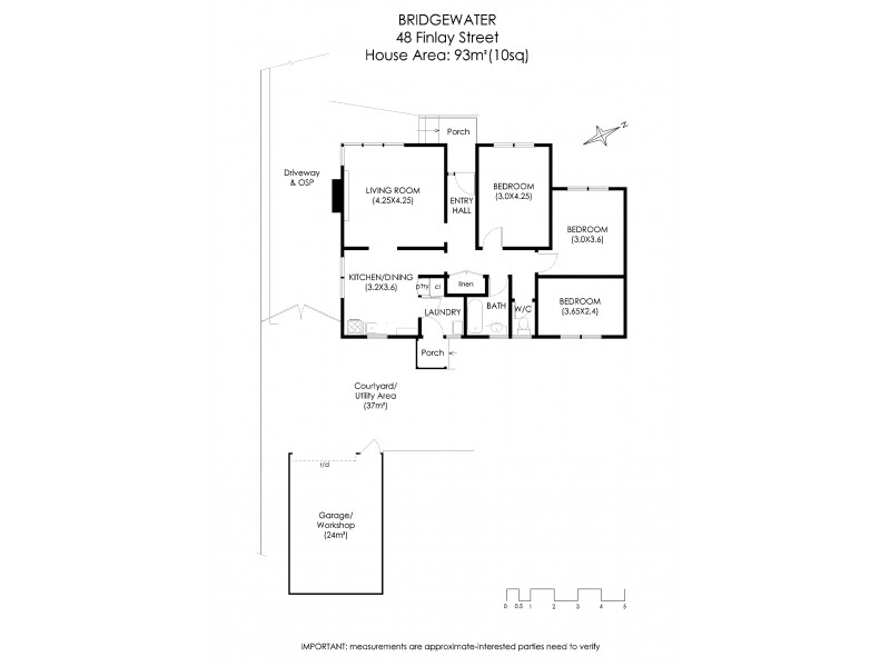 48 Finlay Street, Bridgewater TAS 7030 Floorplan