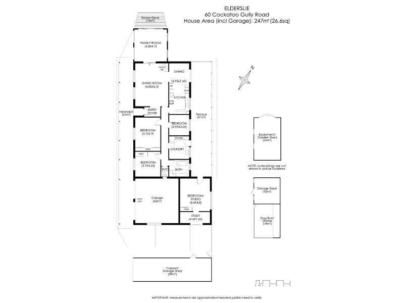 60 Cockatoo Gully Road, Elderslie TAS 7030 Floorplan
