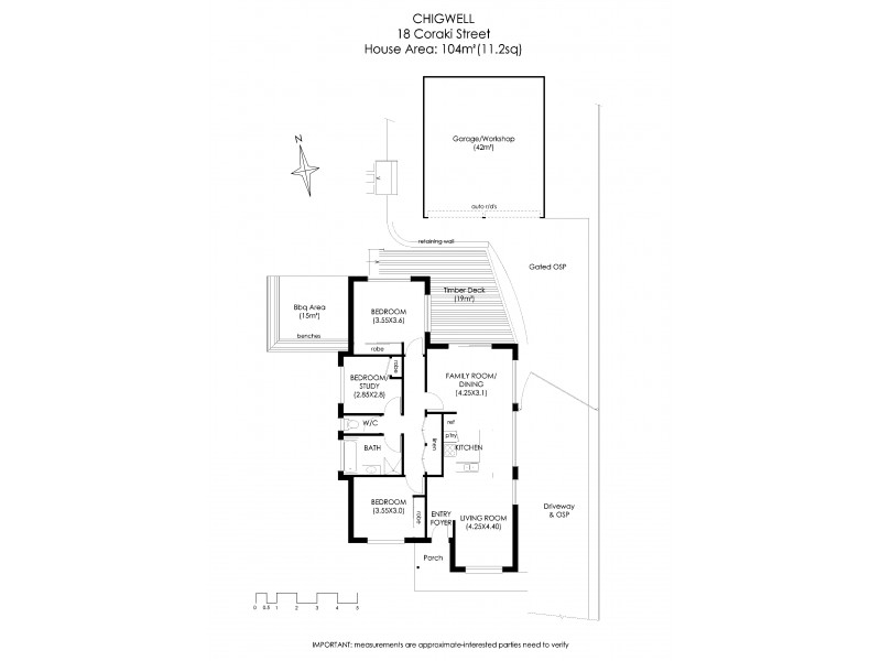 18 Coraki Street, Chigwell TAS 7011 Floorplan