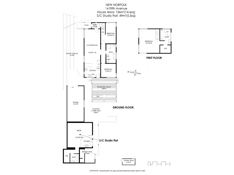 14 Fifth Avenue, New Norfolk TAS 7140 Floorplan